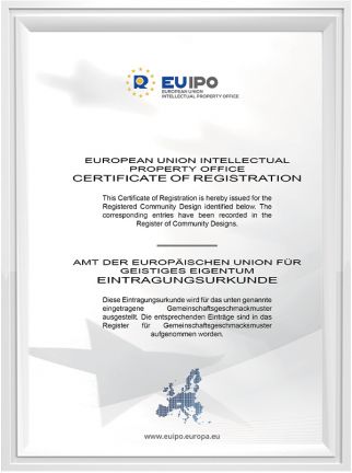 Certificado de Patente Europea EUIPO