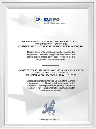 Certificado de Patente Europea EUIPO