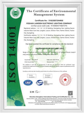 ISO 14001 Certificado