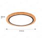 310mm Diameter Round FSC Wood Frame LED Ceiling Light