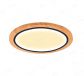 410mm Diameter Round FSC Wood Frame LED Ceiling Light