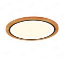 510mm Diameter Round FSC Wood Frame LED Ceiling Light