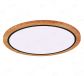 800mm Diameter Round FSC Wood Frame LED Ceiling Light