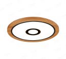 510mm Diameter RGB in Centre Round FSC Wood Frame LED Ceiling Light