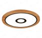 800mm Diameter RGB in Centre Round FSC Wood Frame LED Ceiling Light 90008