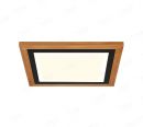 300x300mm Square FSC Wood Frame LED Ceiling Light