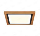 400x400mm Square FSC Wood Frame LED Ceiling Light