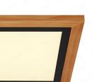 400x400mm Square FSC Wood Frame LED Ceiling Light