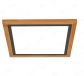 600x600mm Square FSC Wood Frame LED Ceiling Light