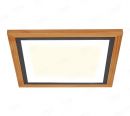 600x600mm Square FSC Wood Frame LED Ceiling Light