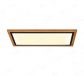 800x400mm Rectangle FSC Wood Frame LED Ceiling Light