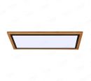 800x400mm Rectangle FSC Wood Frame LED Ceiling Light