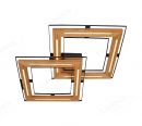 635x495mm FSC Pine Wood Double Frame Indoor LED Ceiling Light 90063