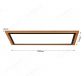 1000x250mm Rectangle FSC Wood Frame LED Ceiling Light