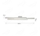 Three Straight Line Interior Decoration 3 Step Dim LED Light 70057