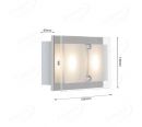 500x140mm LED Integrated LED Wall Lamp Ceiling light with Three Head 70070