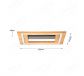 350x350mm LED Frame Light with Wood Board Decoration Ceiling Light 70078