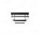 Two Rings Square LED Pendant Light 70087