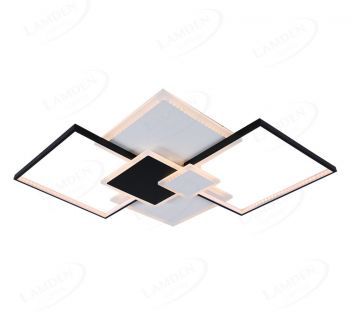 Black & White Color Changing Indoor LED Ceiling Light