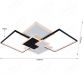 Black & White Rhombus CCT Color Changing Indoor LED Ceiling Light 70110