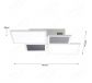 Indoor Decoration Nickel LED Ceiling Panel Light 70114