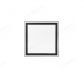 600x600mm Square Nickel Finished CCT+RGB LED Panel Light 60001