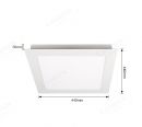 440x440mm Aluminum Wider Frame CCT+RGB Panel Lamp 60015