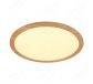 Round 480mm FSC Pine Wood Indoor LED Ceiling Light 90029