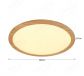 Round 480mm FSC Pine Wood Indoor LED Ceiling Light 90029