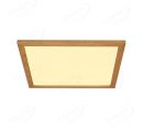 Square 480x480mm FSC Pine Wood Indoor LED Ceiling Light 90032