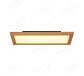 Rectangle 480x230mm FSC Pine Wood Indoor LED Ceiling Light 90033