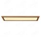 1200x300mm Rectangle FSC Wood Frame LED Ceiling Light 90014